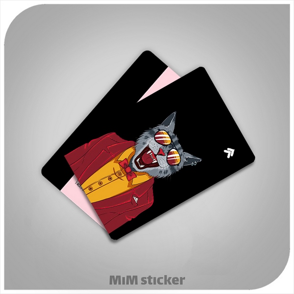 استیکر کارت بانکی فانتزی 