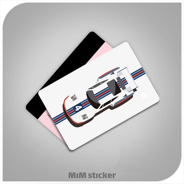 استیکر کارت بانکی ماشین  