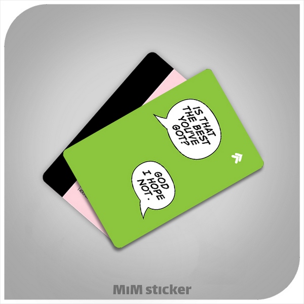 استیکر کارت بانکی Hope