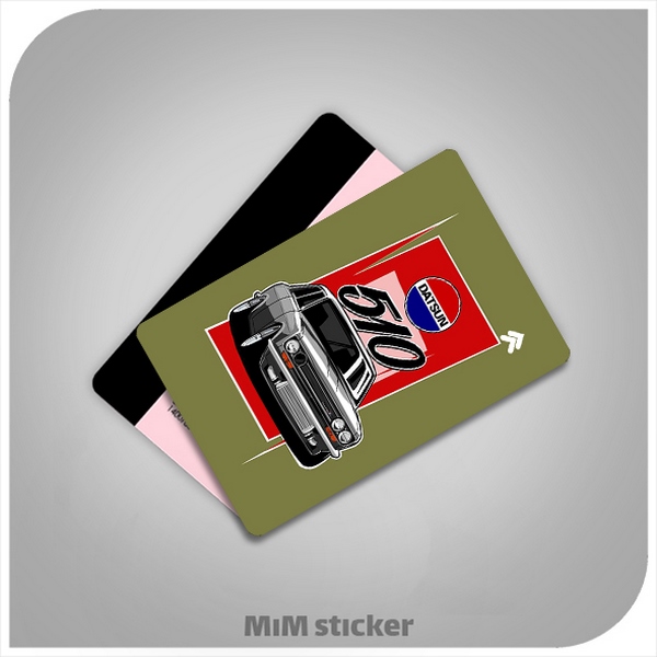 استیکر کارت بانکی ماشین 