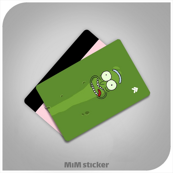 استیکر کارت بانکی rick and morty 