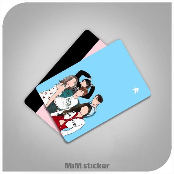 استیکر کارت بانکی کره ایی ها 