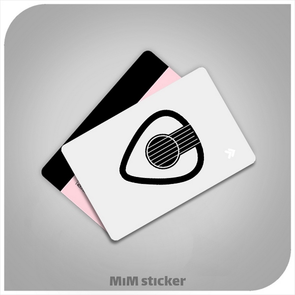 استیکر کارت بانکی گیتار 