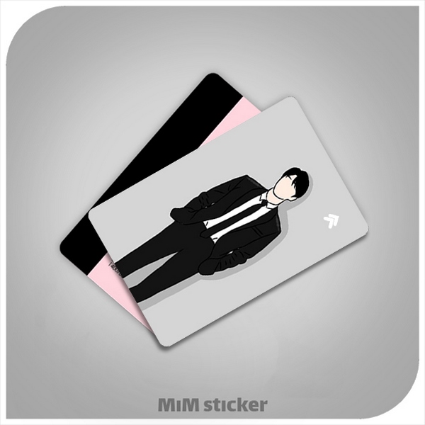 استیکر کارت بانکی پسر جذاب 