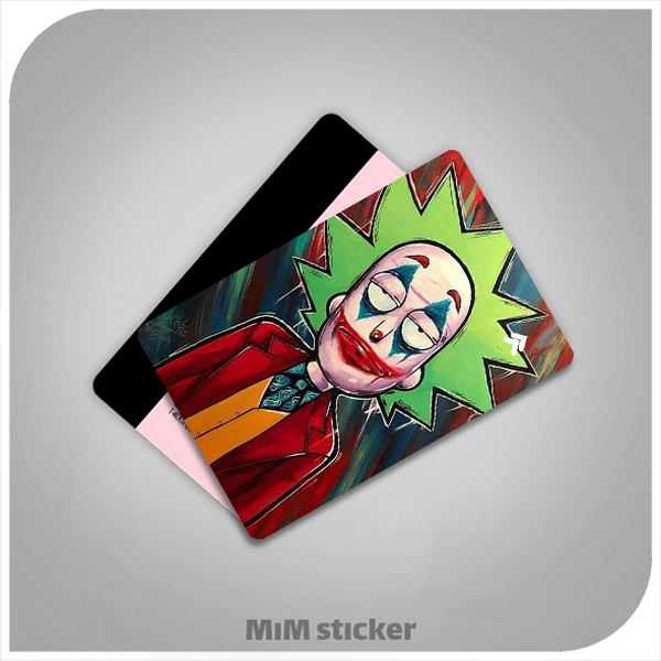 استیکر کارت بانکی rick and morty 