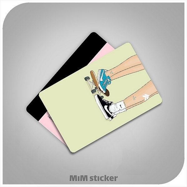 استیکر کارت بانکی nike