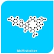 استیکر فرمول شیمی 
