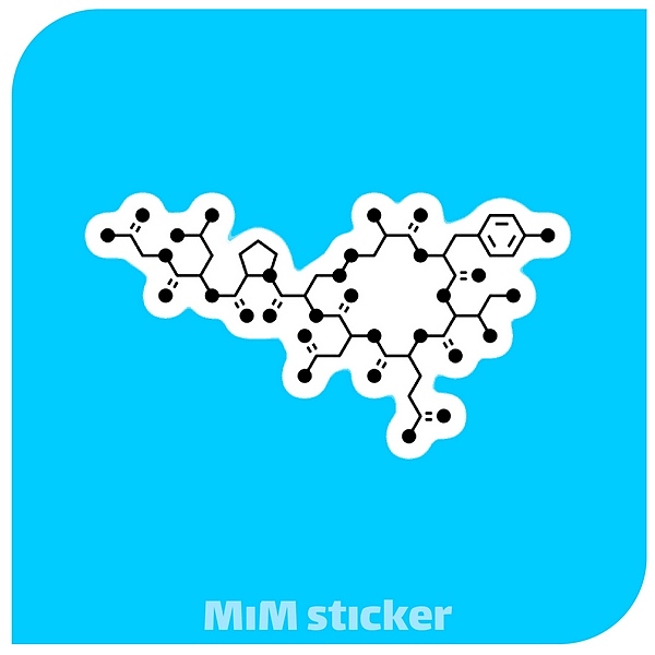 استیکر فرمول شیمی 