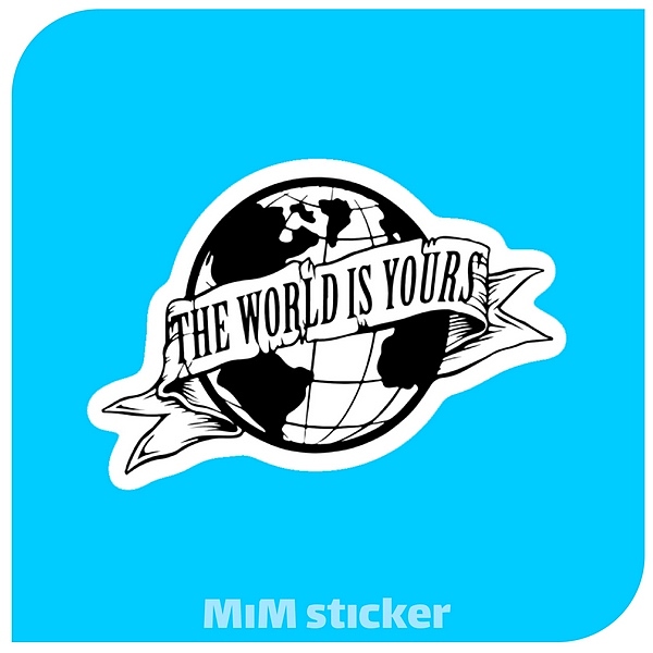 استیکر World