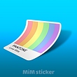 استیکر pantone