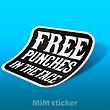 استیکر Free puncges