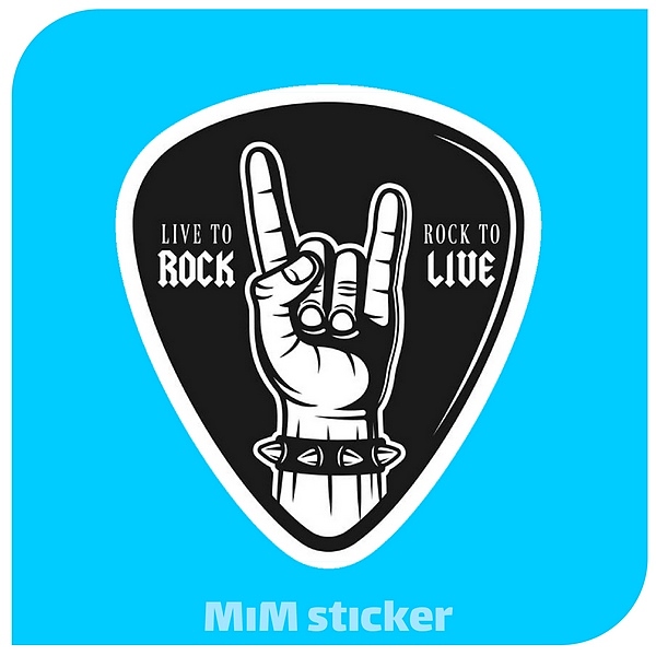 استیکر Love Rock