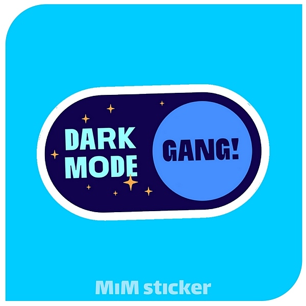 استیکر Dark Mood