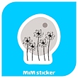 استیکر flower