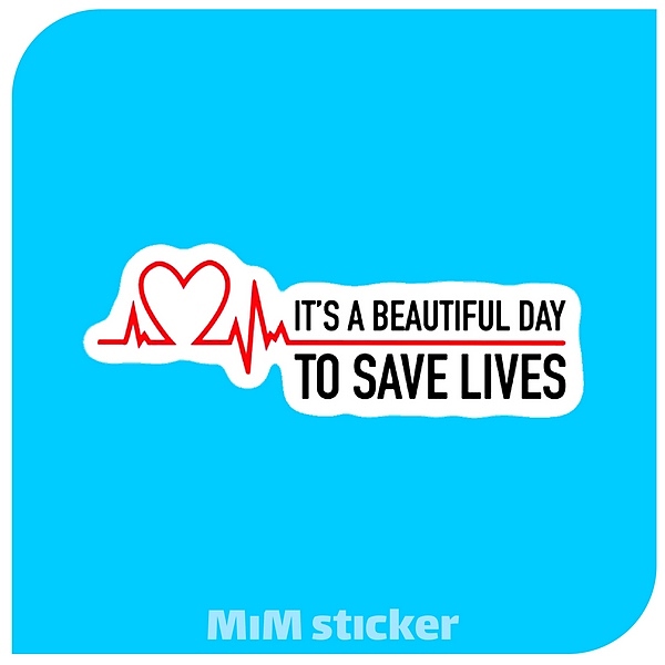 استیکر Save Lives