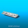 استیکر شما بزن من جلو ام 