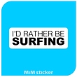 استیکر SURFING 