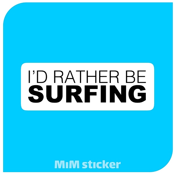 استیکر SURFING 
