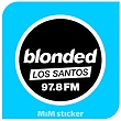 استیکر blonded