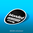 استیکر blonded