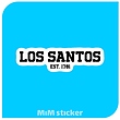 استیکر Los Sanots