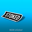 استیکر Stoked