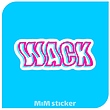 استیکر Wack