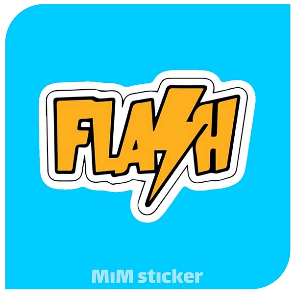 استیکرFLASH