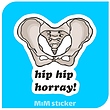 استیکر hip hip horray
