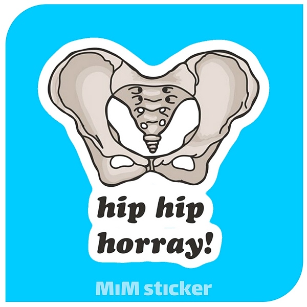 استیکر hip hip horray