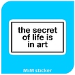 استیکر The secret