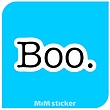 استیکر BOO.