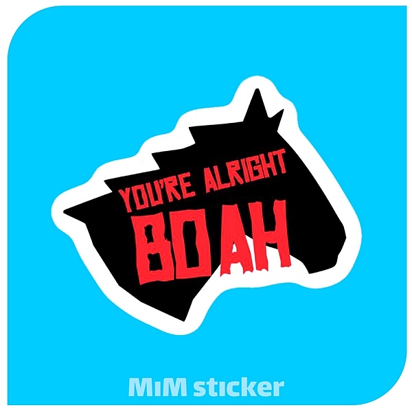 استیکر  alright