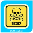 استیکر TOXIC