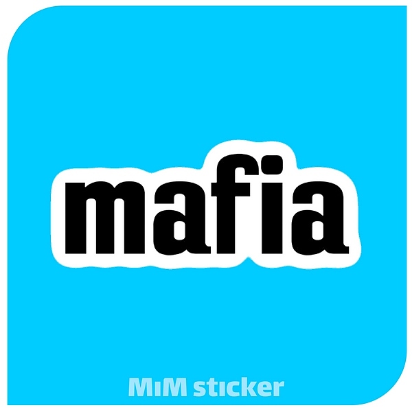 استیکر Mafia
