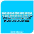 استیکر کیبورد