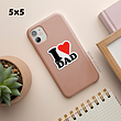 استیکر I love dad