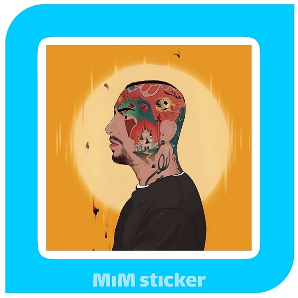 استیکر امیر تتلو 