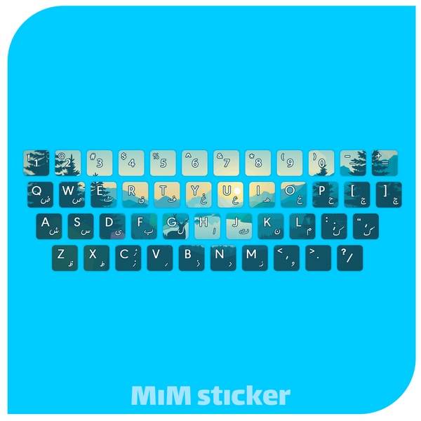 استیکر کیبورد