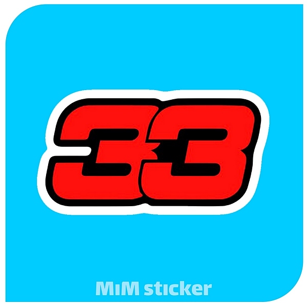 استیکر 33