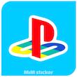 استیکر لوگو playstation