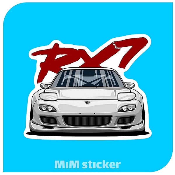 استیکر ماشین Rx7