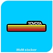 استیکر TOYOTA 