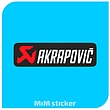 استیکر AKRAPOVIC