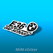 استیکر E36 old school