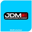 استیکر JDM 