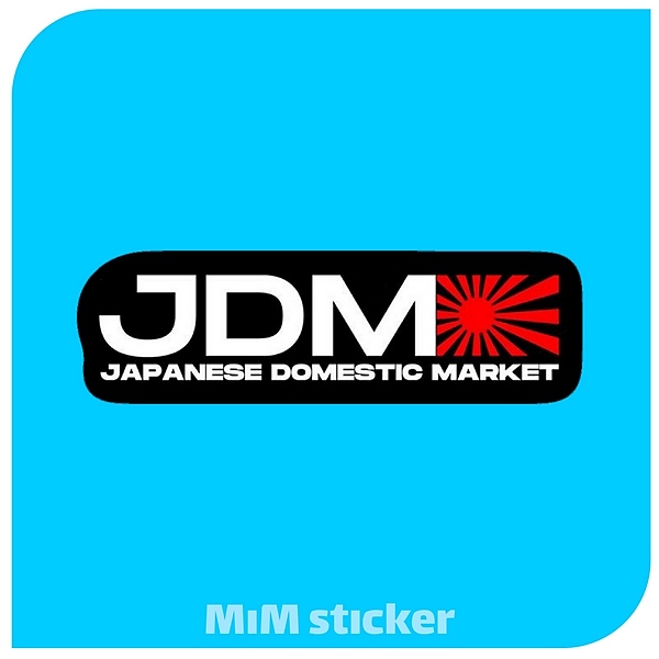 استیکر JDM 