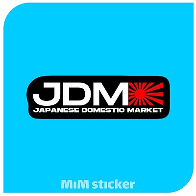 استیکر JDM 