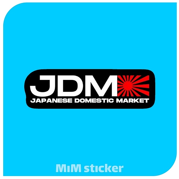استیکر JDM 