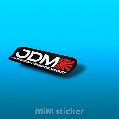 استیکر JDM 